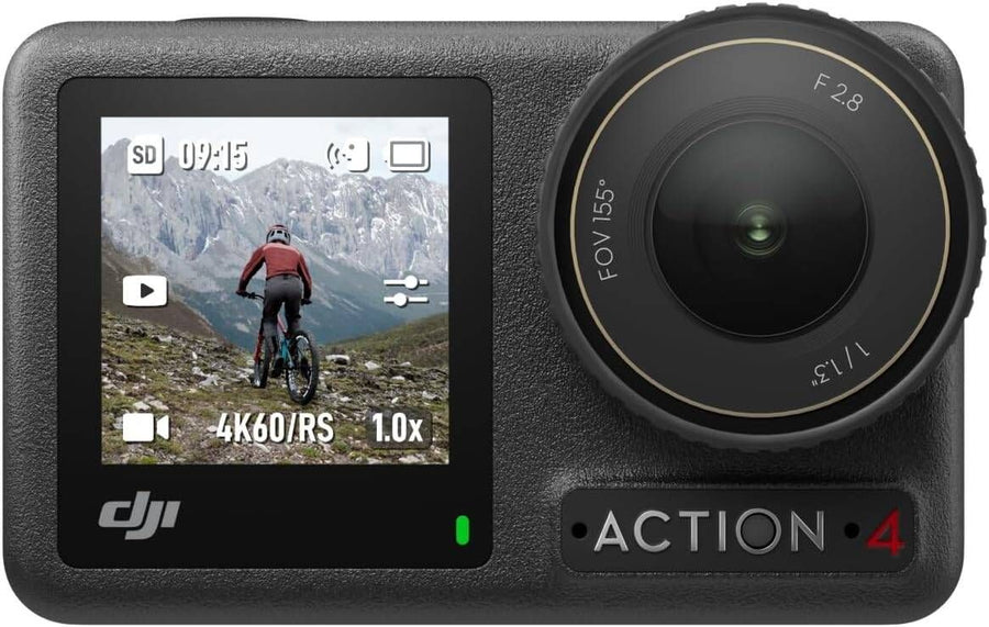 DJI Osmo Action 4 Standard Combo - 4K/120fps Waterproof Action Camera with 1/1.3-Inch Sensor