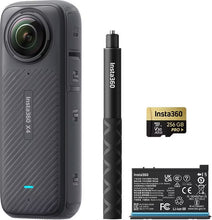 insta360 X4 Adventure Bundle- 8K Waterproof 360 Action Camera, 4K Wide-Angle Video, Removable Lens Guards, 135 Min Battery Life, AI Editing, Stabilization, for Sports, TREVAL
