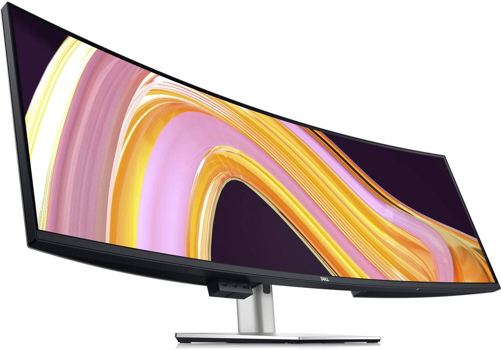 Dell Ultra Sharp 49" 5K Dual QHD Ultrawide Curved Monitor, 60 Hz Refresh Rate, 8 / 5 ms Response Time, 1.07 Billion Colors, 350 cdm Brightness, LED Backlight, USB-C, Black - Gray | U4924DW