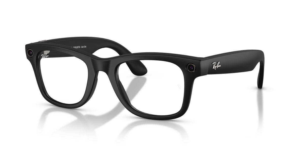 Ray-Ban Meta Wayfarer (Gen 2) RW4012 - Matte Black, Clear to Grey Transitions, Size 53-22