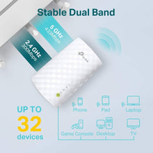 TP-Link AC750 WiFi Extender | Covers Up To 1200 Sq.Ft And 20 Devices | Dual Band Range Extender | Booster To Extend Internet Connection (RE220)