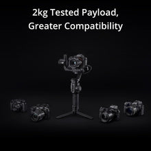 DJI Ronin-SC Stabilizer 3-Axis Gimbal for Mirrorless Camera Handheld Stabiliser Compatible with Sony Panasonic Lumix Nikon Canon, up to 2kg payload