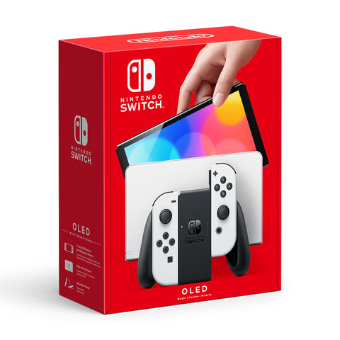Nintendo Switch OLED Model – Black & White Joy Con