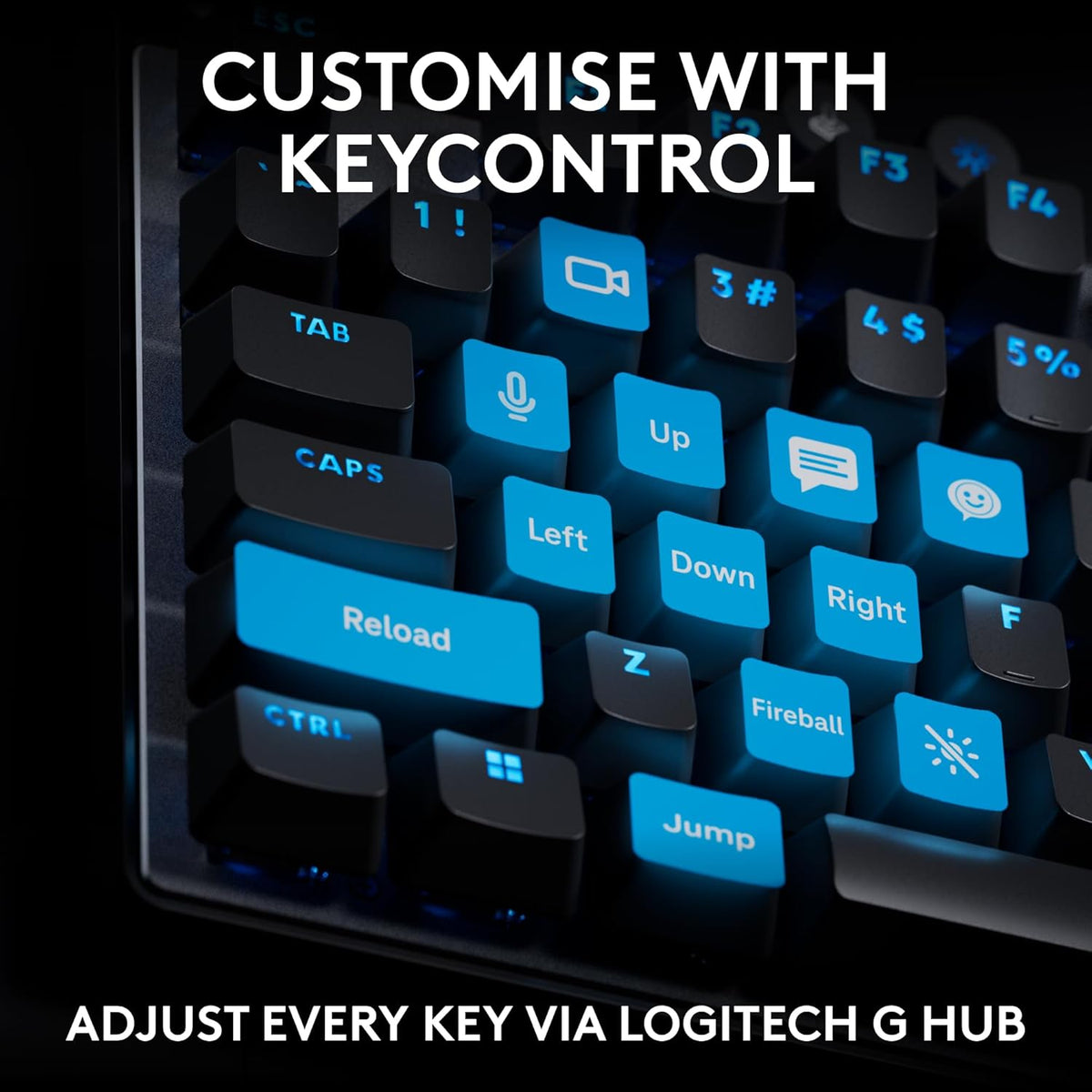 Logitech G PRO X TKL RAPID Tenkeyless Wired Gaming Keyboard With Magnetic Analog Switches, Rapid Trigger Mode, Adjustable Actuation, and Customizable RGB Lighting - Black