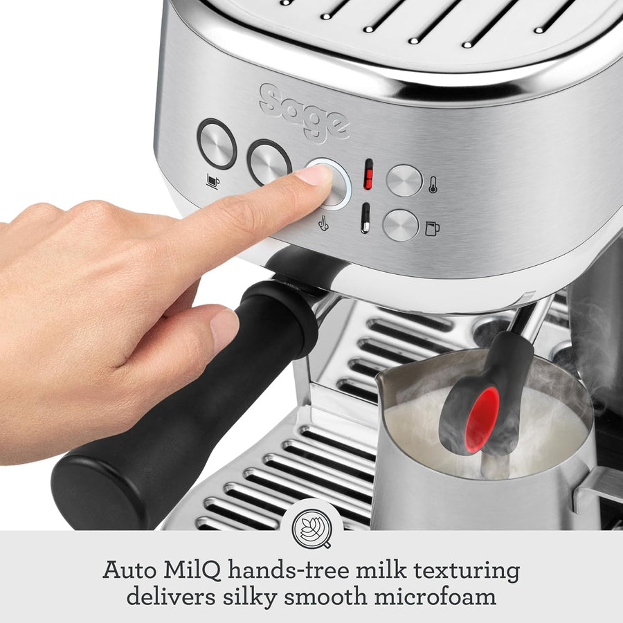 Sage - The Bambino Plus - Compact Coffee Machine with Automatic Milk Frother