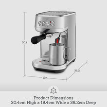 Sage - The Bambino Plus - Compact Coffee Machine with Automatic Milk Frother, Brushed Stainless Steel - UAE Version, 2 Year Manufacturer Warranty