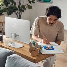 HP AIO 22-dg0012nh All-in-One Desktop PC – 21.5″ FHD VA Display, Intel® Core™ i3-N300, 8GB DDR5 RAM, 512GB SSD, Wi-Fi 6, Windows 11 Pro, Keyboard & Mouse Included – Cashmere White