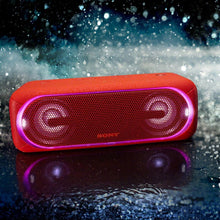 Sony XB40 Portable Wireless Speaker with Bluetooth and Speaker Lights, Red