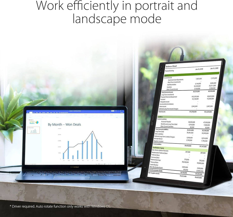 Asus ZenScreen MB166C Portable Monitor