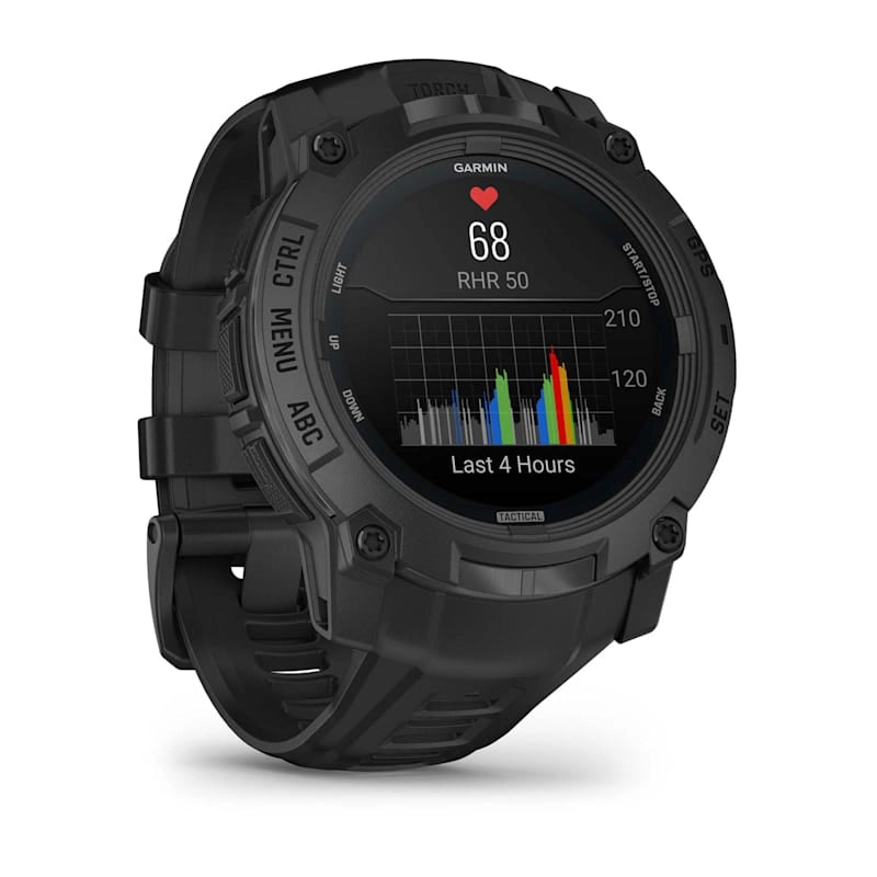 Garmin Instinct® 3 Tactical (50mm AMOLED): Rugged GPS Smartwatch for Mission-Ready Performance