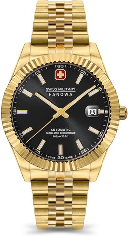 Swiss Military by Chrono Hanowa SMWGL0002110 Men's Analogue Automatic Movement Watch with Stainless Steel Strap