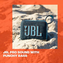 JBL GO 4 – Ultra-Portable Bluetooth Speaker with AURACAST, Powerful Sound, 15H Playtime & Sleek Design, JBLGO4BLK, Black