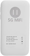 LICAEVEY Lite 5G LTE Mobile Hotspot, Ultra High Speed Mobile Hotspot Device, 6100mAh Portable Wi Fi with SIM Card Slot, 16 Connected Devices, Dustproof and Waterproof, Portable Hotspot