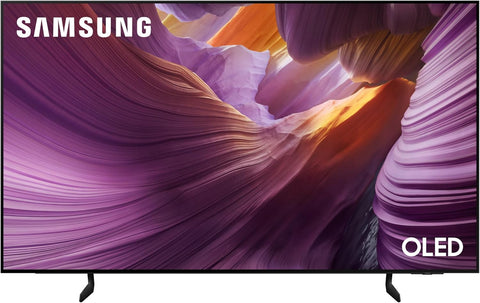 Samsung 55 Inch OLED TV, S85F, 4K, NQ4 AI Gen2 Processor, 4K AI Upscaling, OLED HDR, PANTONE Validated, Samsung Vision AI Smart TV, QA55S85FAEXZN (2025 - UAE Version)
