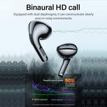 Lenovo LivePods LP40 TWS Semi-In-Ear Earbuds BT 5.0 True Wireless Earbuds with Touch Control Handsfree Call Stereo Sound Noise Cancelling Headphones with Two-Ear Design, Black