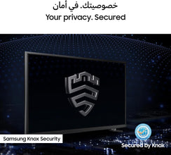 Samsung 55 Inch Crystal UHD TV, U8000F, 4K, Crystal Processor 4K, MetalStream Design, Samsung Knox Security, Endless Free Content, Smart TV, UA55U8000FUXZN (2025 - UAE Version)