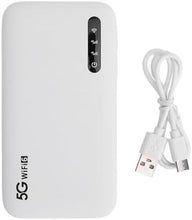 LICAEVEY Lite 5G LTE Mobile Hotspot, Ultra High Speed Mobile Hotspot Device, 6100mAh Portable Wi Fi with SIM Card Slot, 16 Connected Devices, Dustproof and Waterproof, Portable Hotspot