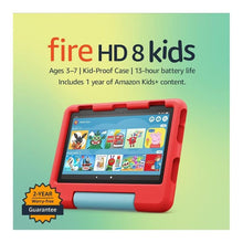 Amazon Fire HD 8 Kids Edition 12th Generation 32GB 8-Inch Tablet - Red