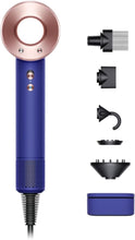 Dyson Supersonic Hair Dryer in Vinca blue and Rose (With Dyson designed Presentation case and 1 Wide-Tooth Comb)-HD07, 1 Count