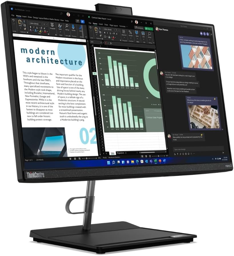 Lenovo ThinkCentre Neo 30a-27 Gen 4 All-in-One Desktop