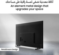 Samsung 55 Inch Crystal UHD TV, U8000F, 4K, Crystal Processor 4K, MetalStream Design, Samsung Knox Security, Endless Free Content, Smart TV, UA55U8000FUXZN (2025 - UAE Version)
