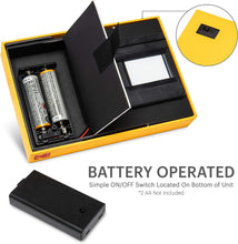 KODAK Mobile Film Scanner - Fun Novelty Scanner Lets You Scan and Play with Old 35mm Films & Slides Using Your Smartphone Camera - Cardboard Platform & Eco-Friendly Toy LED Backlight