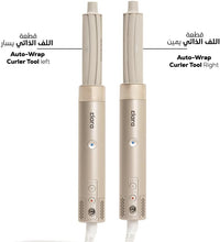 Clara Multi Styler for All Hair Types – 6-in-1 Styling Tool with Auto-Wrap Curlers, Blow Dryer, Round & Oval Brush – 1500W Ionic Hair Styler for Frizz-Free Waves & Salon Blowouts