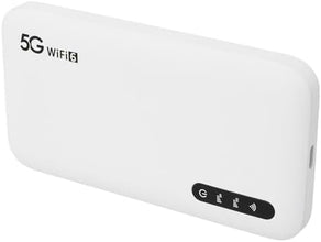 LICAEVEY Lite 5G LTE Mobile Hotspot, Ultra High Speed Mobile Hotspot Device, 6100mAh Portable Wi Fi with SIM Card Slot, 16 Connected Devices, Dustproof and Waterproof, Portable Hotspot