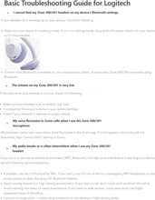 Logitech Zone 300 Wireless Bluetooth Headset With Noise-Cancelling Microphone, Compatible with Windows, Mac, Chrome, Linux, iOS, iPadOS, Android – Midnight Black