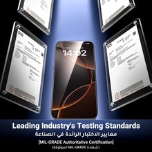 UGREEN iPhone 16 Pro Screen Protector Set 6.3'' 2+1 Pack 9H+ Military-Grade Protection Individual Lens Protector HD Clear Tempered Glass, Easy to Install, Anrti-Fingerprint, Fit for Most Case