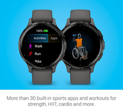 Garmin Amoled Smart Watch Venu 3S | Advanced Health and Fitness Features with Upto 10 Days of Battery Life, Voice Functionality, Music Storage| Touchscreen Watch with Built-in Sports Apps
