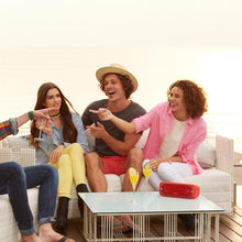 Sony XB40 Portable Wireless Speaker with Bluetooth and Speaker Lights, Red