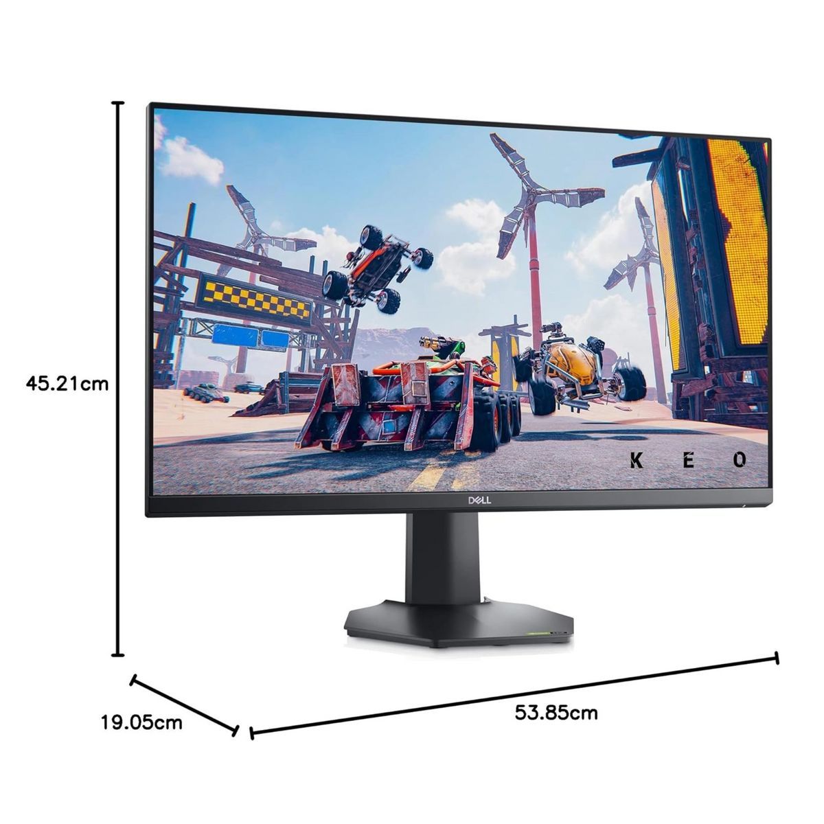 Dell G2722HS IPS 27 Inch 165Hz Gaming Monitor - (FHD) Full HD 1920 x 1080p, LED LCD Display, AMD FreeSync Premium and NVIDIA G-Sync Compatible, HDMI, DisplayPort, Thin Bezel - Black