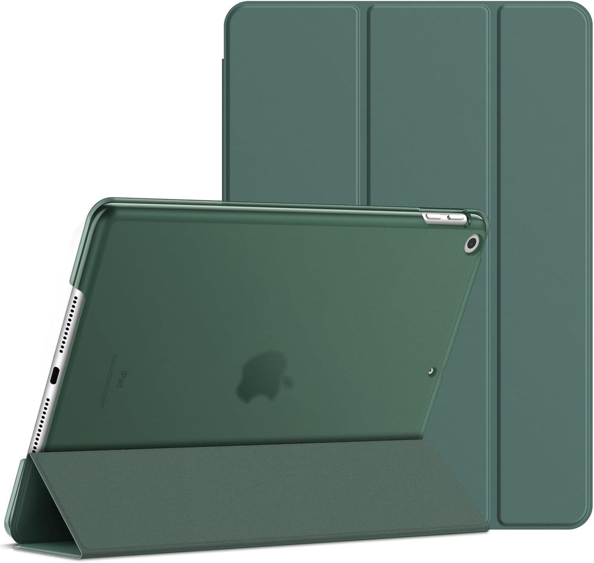 JETech Case for iPad 10.2-Inch (2021/2020/2019 Model, 9/8/7 Generation), Auto Wake/Sleep Cover (Black)