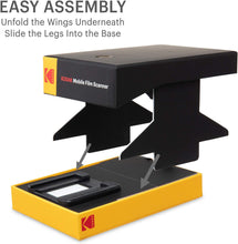 KODAK Mobile Film Scanner - Fun Novelty Scanner Lets You Scan and Play with Old 35mm Films & Slides Using Your Smartphone Camera - Cardboard Platform & Eco-Friendly Toy LED Backlight