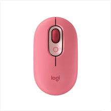 Logitech POP Mouse, Wireless Mouse with Customizable Emojis, SilentTouch Technology, Precision/Speed Scroll, Compact Design, Bluetooth, Multi-Device, OS Compatible - Heartbreaker
