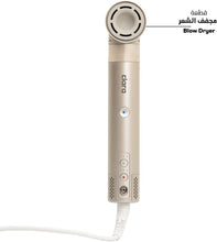 Clara Multi Styler for All Hair Types – 6-in-1 Styling Tool with Auto-Wrap Curlers, Blow Dryer, Round & Oval Brush – 1500W Ionic Hair Styler for Frizz-Free Waves & Salon Blowouts