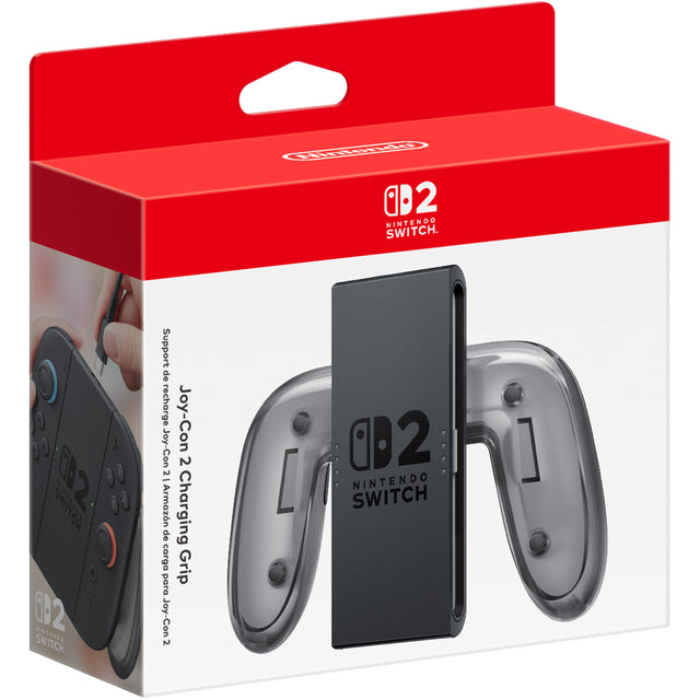 Nintendo Joy-Con 2 Charging Grip retail package, front view