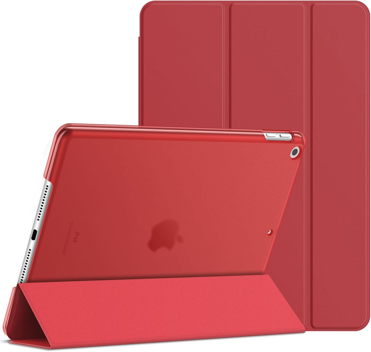JETech Case for iPad 10.2-Inch (2021/2020/2019 Model, 9/8/7 Generation), Auto Wake/Sleep Cover (Black)