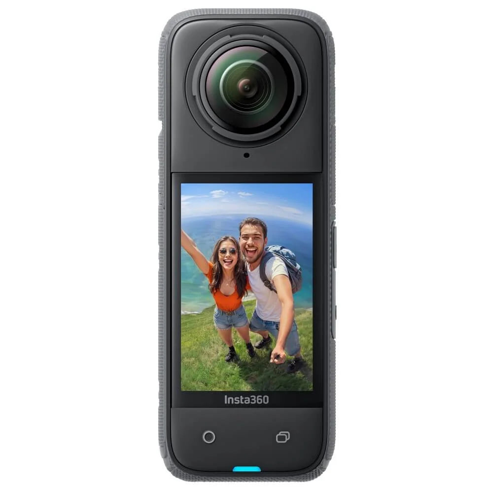 Insta360 X4 Explorer Bundle – 8K Waterproof 360 Action Camera Set (Open Box, Damaged Box - Fully Working)