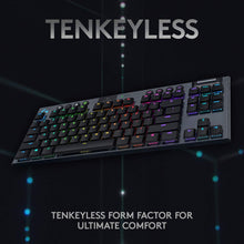 Logitech G915 TKL Tenkeyless Lightspeed Wireless RGB Mechanical Gaming Keyboard, Low Profile Switch Options, Lightsync RGB, Advanced Wireless and Bluetooth Support - Tactile