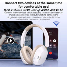 UGREEN HiTune Max5C Headphones Wireless, 75H Playtime, Adaptive Noise Cancelling, Hi-Res Sound Bluetooth 5.4 Over-ear Headsets, Custom EQ & Multiple Connection via App, Foldable Retractable Earphones