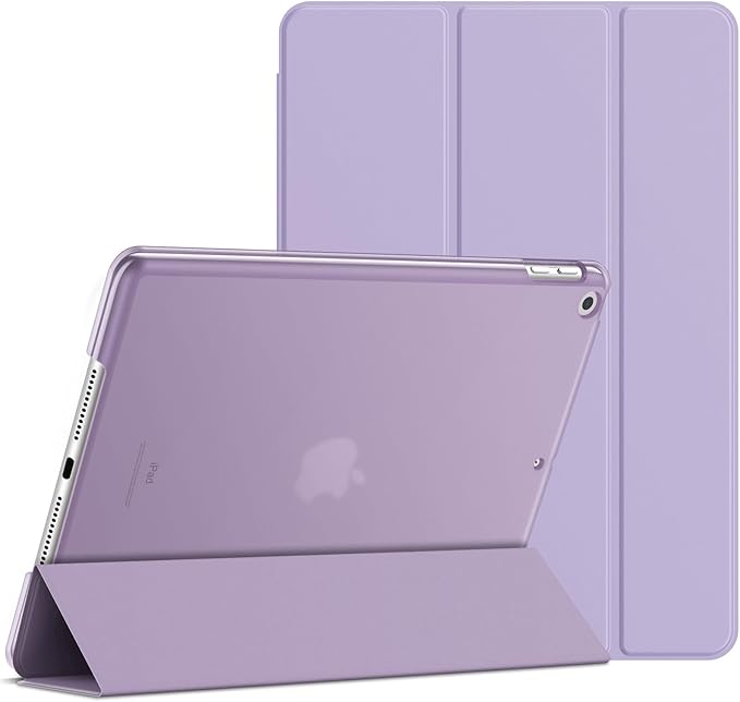 JETech Case for iPad 10.2-Inch (2021/2020/2019 Model, 9/8/7 Generation), Auto Wake/Sleep Cover (Black)