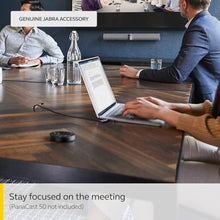 Jabra PanaCast 50 Remote Control, Easy in-Room Operation Without Leaving Your Seat, Access Presets and PTZ-Controls, Adjust Volume and More, Black | 8220-209