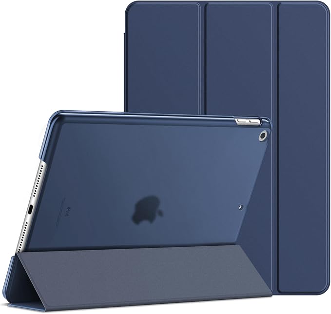 JETech Case for iPad 10.2-Inch (2021/2020/2019 Model, 9/8/7 Generation), Auto Wake/Sleep Cover (Black)
