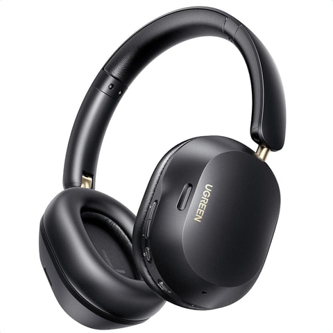 UGREEN HiTune Max5C Headphones Wireless, 75H Playtime, Adaptive Noise Cancelling, Hi-Res Sound Bluetooth 5.4 Over-ear Headsets, Custom EQ Multiple Connection via App, Foldable Retractable Earphones