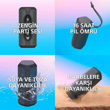 Sony SRSXE200B.CE7 Bluetooth Speaker, Black, One Size