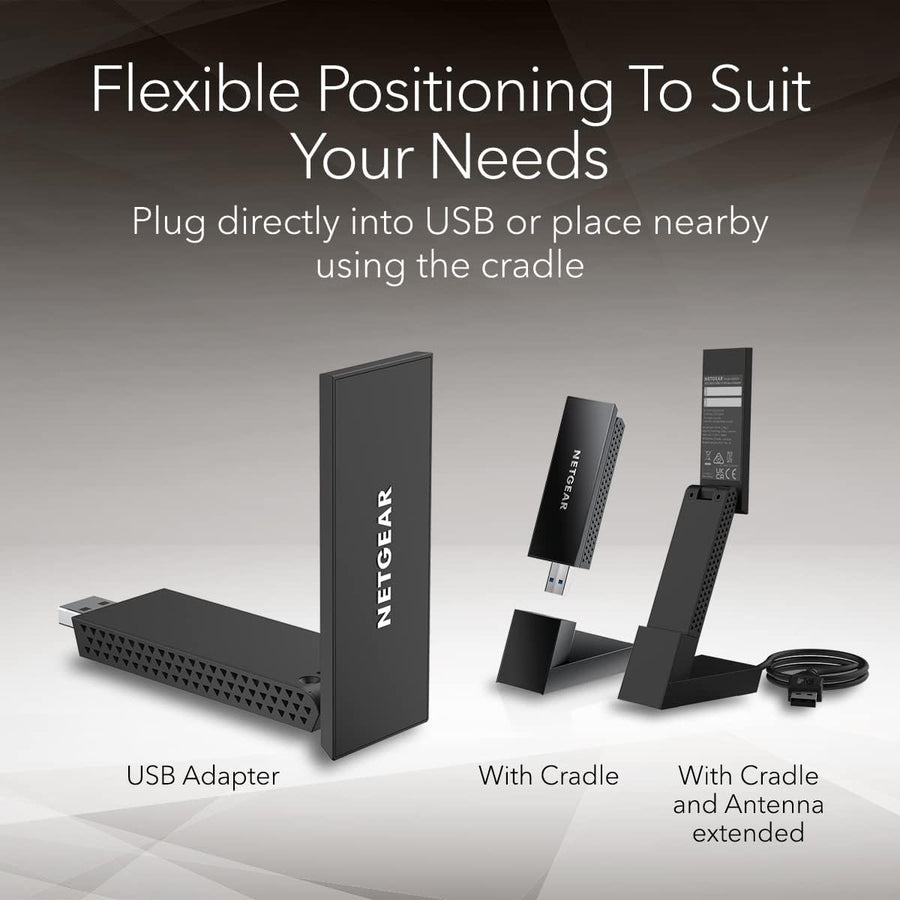NETGEAR Nighthawk WiFi 6E USB 3.0 Adapter (A8000)