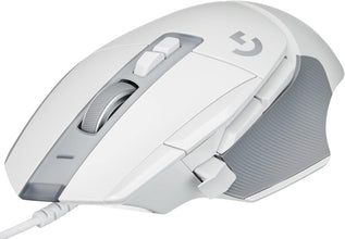 Logitech G Logitech G502 X Wired Gaming Mouse - LIGHTFORCE hybrid optical-mechanical primary switches, HERO 25K gaming sensor, compatible with PC - macOS/Windows - White