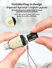 UGREEN Mini Micro SD Card Reader USB C Aluminum TF Memory Card Adapter Compatible for Micro SD, SDXC, TF for iPhone 16/15, MacBook Pro 13/15/16/iPad Pro,S23Ultra S21+/S20/S10